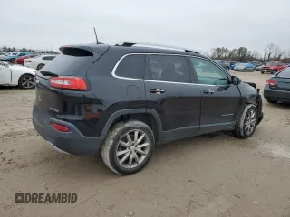 2018 Jeep Cherokee Limited with VIN 1C4PJLDX9JD509955, listed as a Copart auction lot 42969415 with 86,926 mi miles and Salvage title. Bid and sale history available at DreamBid. Image 3.