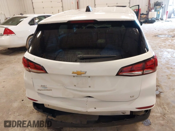 2023 Chevrolet Equinox LT with VIN 3GNAXKEG4PS120170, listed as a IAAI auction lot 42010977 with 34,789 mi miles and . Bid and sale history available at carsss.com. Image 16.