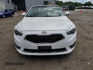 2014 Kia Cadenza Premium with VIN KNALN4D75E5166891, listed as a Copart auction lot 55971055 with 129,781 mi miles and Clean Title. Bid and sale history available at DreamBid. Image 5.