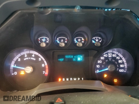 2015 Ford F-250 Lariat with VIN 1FT7W2B6XFEA59756, listed as a Copart auction lot 55465705 with 183,538 mi miles and Salvage title. Bid and sale history available at DreamBid. Image 9.