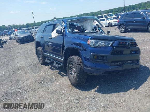2023 Toyota 4Runner Limited with VIN JTEKU5JR8P6166910, listed as a IAAI auction lot 42681158 with Not provided miles and . Bid and sale history available at DreamBid. Image 1.