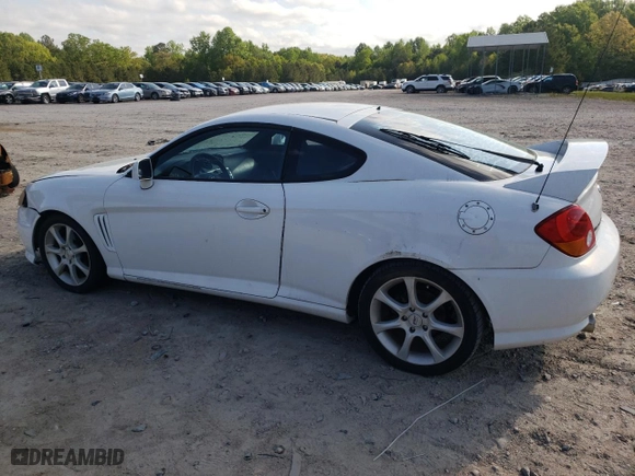 2004 Hyundai Tiburon GT with VIN KMHHN65F84U149299, listed as a Copart auction lot 73946344 with 186,198 mi miles and Non Repairable. Bid and sale history available at carsss.com. Image 2.