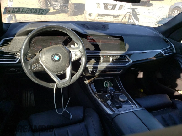 2019 BMW X5 xDrive40i with VIN 5UXCR6C57KLK89021, listed as a Copart auction lot 37425443 with 52,882 mi miles. Bid and sale history available at carsss.com. Image 8.