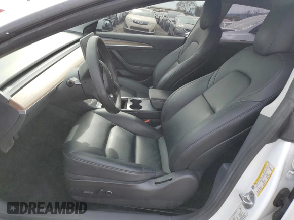 2022 Tesla Model 3 Long Range with VIN 5YJ3E1EB0NF123224, listed as a Copart auction lot 49890205 with 68,594 mi miles and Salvage Title. Bid and sale history available at DreamBid. Image 7.