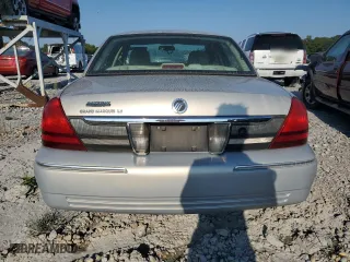 2009 Mercury Grand Marquis LS with VIN 2MEHM75V19X616257, listed as a Copart auction lot 72644514 with 121,415 mi miles and Salvage Title. Bid and sale history available at carsss.com. Image 6.