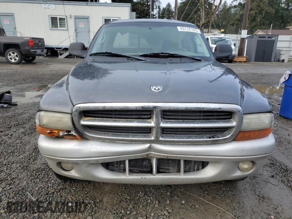 2003 Dodge Dakota SLT with VIN 1D7HL42X33S328572, listed as a Copart auction lot 43112125 with 0 mi miles and Salvage Title. Bid and sale history available at carsss.com. Image 5.