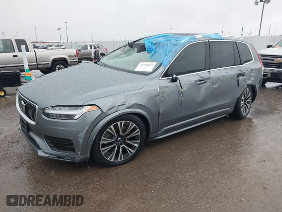 2020 Volvo XC90 Momentum z VIN YV4102CK7L1617596, wystawiony jako IAAI lot #42138439 z przebiegiem 65 091 mil mil oraz . Historia ofert i sprzedaży dostępna na DreamBid. Obrazek 2.
