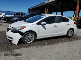 2016 Kia Forte LX with VIN KNAFX4A61G5584144, listed as a Copart auction lot 49618955 with 108,043 mi miles and Salvage Title. Bid and sale history available at carsss.com. Image 1.