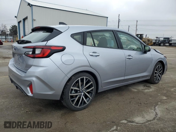 2024 Subaru Impreza Sport with VIN JF1GUAFC3R8860991, listed as a Copart auction lot 42700595 with 202 mi miles and Salvage Title. Bid and sale history available at carsss.com. Image 3.