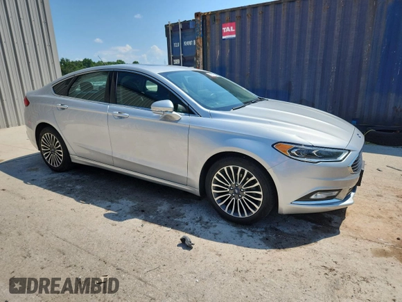 2017 Ford Fusion SE with VIN 3FA6P0HD3HR406255, listed as a Copart auction lot 63017785 with 94,992 mi miles and Clean title. Bid and sale history available at DreamBid. Image 4.