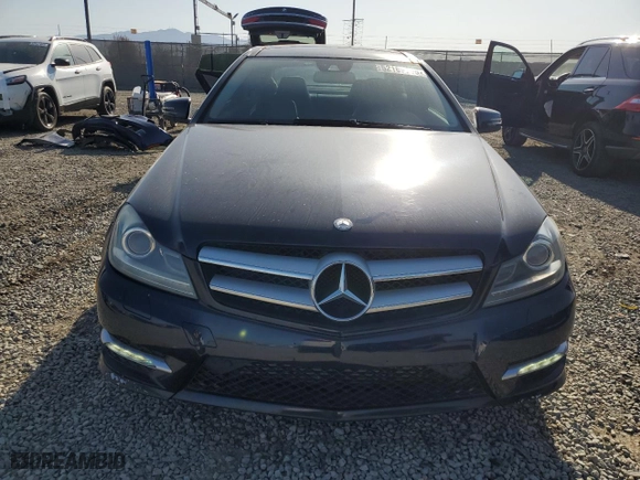 2013 Mercedes-Benz C-Class C 250 with VIN WDDGJ4HB6DG063860, listed as a Copart auction lot 52169935 with 69,635 mi miles and Salvage Title. Bid and sale history available at carsss.com. Image 5.