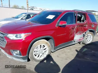 2021 Chevrolet Traverse LT Cloth with VIN 1GNERGKW2MJ193006, listed as a IAAI auction lot 41674861 with 43,465 mi miles and . Bid and sale history available at DreamBid. Image 6.