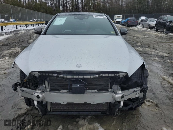 2017 Mercedes-Benz C 43 AMG with VIN 55SWF6EB3HU186733, listed as a Copart auction lot 44679185 with 47,889 mi miles and Salvage Title. Bid and sale history available at DreamBid. Image 5.