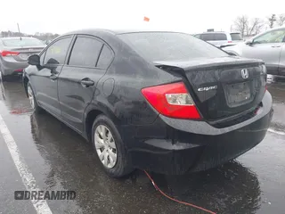 2012 Honda Civic LX with VIN 2HGFB2F5XCH605230, listed as a IAAI auction lot 41999663 with 221,815 mi miles and . Bid and sale history available at DreamBid. Image 3.