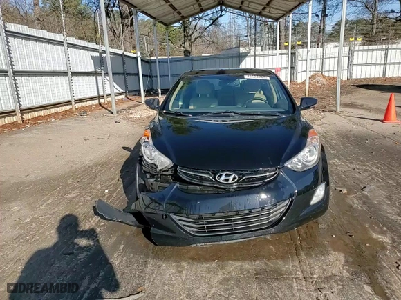 2012 Hyundai Elantra GLS with VIN KMHDH4AE4CU185819, listed as a Copart auction lot 43627765 with 127,673 mi miles and Salvage Title. Bid and sale history available at carsss.com. Image 13.
