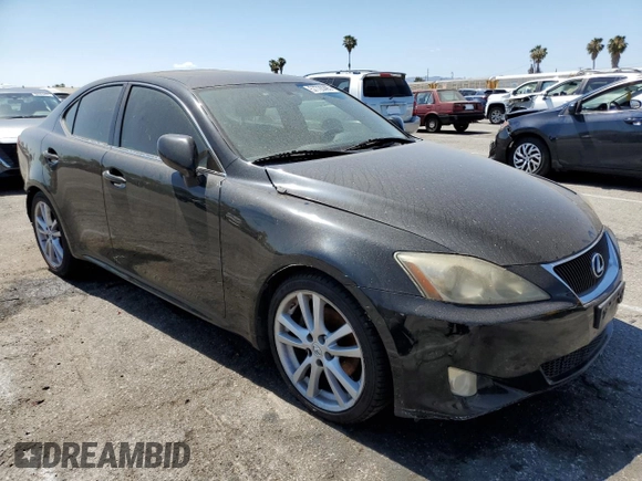 2006 Lexus IS 250 z VIN JTHBK262065021755, wystawiony jako Copart lot #57726395 z przebiegiem 167 388 mil mil oraz Czysty tytuł • Clean title. Historia ofert i sprzedaży dostępna na DreamBid. Obrazek 4.