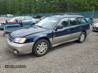 2002 Subaru Legacy Outback with VIN 4S3BH675927625674, listed as a Copart auction lot 59681475 with 302,635 mi miles and Salvage title. Bid and sale history available at DreamBid. Image 1.