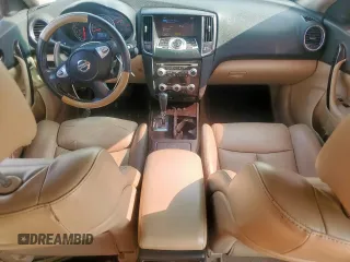 2013 Nissan Maxima SV with VIN 1N4AA5APXDC844020, listed as a Copart auction lot 58725575 with 133,091 mi miles and Salvage title. Bid and sale history available at DreamBid. Image 8.