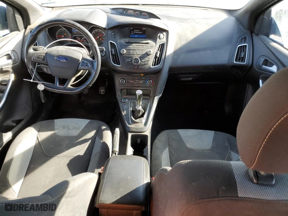2017 Ford Focus ST with VIN 1FADP3L96HL334011, listed as a Copart auction lot 88313875 with 114,344 mi miles and Salvage Title. Bid and sale history available at carsss.com. Image 8.