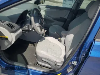 2015 Hyundai Accent GLS with VIN KMHCT4AE7FU935471, listed as a Copart auction lot 55411435 with 87,243 mi miles and Salvage Title. Bid and sale history available at DreamBid. Image 7.