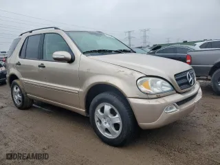 2002 Mercedes-Benz M-Class with VIN 4JGAB54E52A341338, listed as a Copart auction lot 86425474 with 0 mi miles and Clean Title. Bid and sale history available at carsss.com. Image 4.