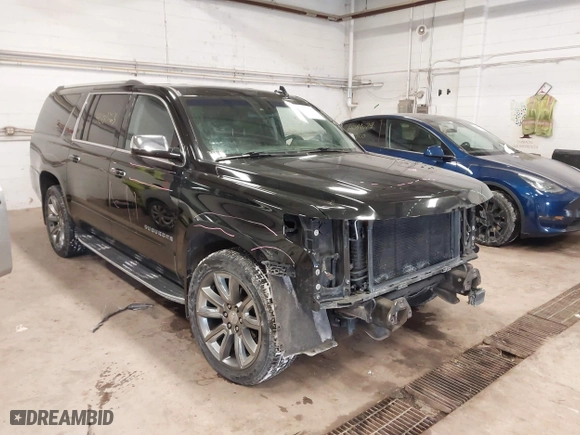 2017 Chevrolet Suburban Premier with VIN 1GNSKJKC3HR260195, listed as a IAAI auction lot 41609363 with 166,447 mi miles. Bid and sale history available at carsss.com. Image 22.