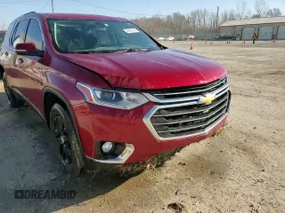 2018 Chevrolet Traverse LT Cloth with VIN 1GNEVGKW1JJ114920, listed as a Copart auction lot 49267935 with 165,640 mi miles and Salvage Title. Bid and sale history available at DreamBid. Image 14.