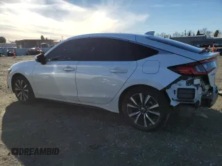 2024 Honda Civic EX-L z VIN 19XFL1H78RE019537, wystawiony jako Copart lot #87081334 z przebiegiem 19 662 mil mil oraz Szkoda całkowita • Salvage title. Historia ofert i sprzedaży dostępna na DreamBid. Obrazek 2.