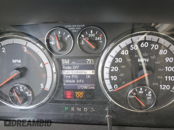2011 Ram 2500 Big Horn with VIN 3D7UT2CL1BG555456, listed as a Copart auction lot 49161065 with 170,981 mi miles and Salvage Title. Bid and sale history available at carsss.com. Image 9.