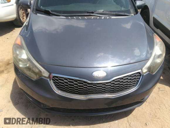 2014 Kia Forte EX with VIN KNAFX4A84E5053843, listed as a IAAI auction lot 42206701 with 115,193 mi miles. Bid and sale history available at carsss.com. Image 6.