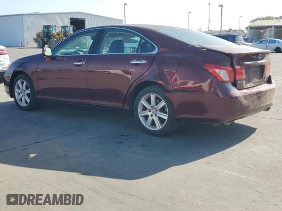 2008 Lexus ES with VIN JTHBJ46G482167400, listed as a Copart auction lot 55531835 with 252,260 mi miles and Clean Title. Bid and sale history available at carsss.com. Image 2.