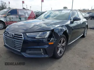 2018 Audi A4 Premium with VIN WAUKMAF42JA146373, listed as a IAAI auction lot 41276588 with 107,063 mi miles. Bid and sale history available at carsss.com. Image 16.