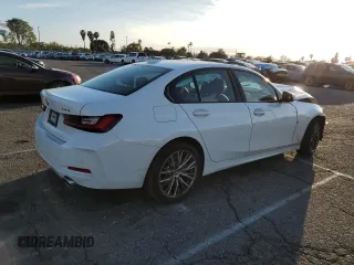 2023 BMW 3 Series 330i with VIN 3MW69FF05P8D73476, listed as a Copart auction lot 44819045 with Not provided miles and Salvage title. Bid and sale history available at DreamBid. Image 3.