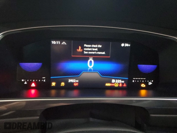 2023 Volkswagen Tiguan S with VIN 3VVFB7AX9PM058545, listed as a Copart auction lot 87412544 with 3,902 mi miles and Salvage title. Bid and sale history available at DreamBid. Image 9.
