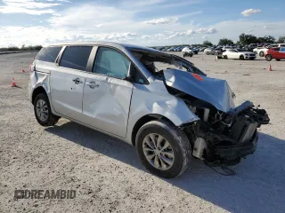 2021 Kia Sedona LX with VIN KNDMB5C16M6674850, listed as a Copart auction lot 46988475 with 0 mi miles and Non Repairable. Bid and sale history available at carsss.com. Image 4.