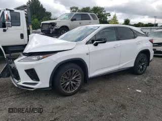 2020 Lexus RX with VIN 2T2SZMDA5LC240255, listed as a Copart auction lot 66513494 with 24,418 mi miles and Salvage Title. Bid and sale history available at carsss.com. Image 1.