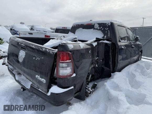 2023 Ram 1500 Tradesman with VIN 1C6RRFGG2PN624910, listed as a Copart auction lot 44771175 with 4,297 mi miles and Salvage title. Bid and sale history available at DreamBid. Image 3.