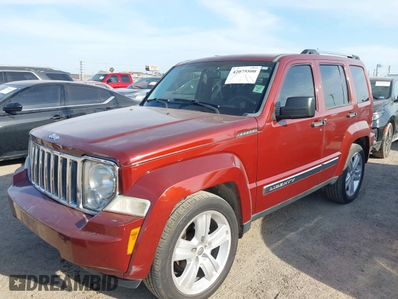 2009 Jeep Liberty Limited with VIN 1J8GP58K09W523504, listed as a IAAI auction lot 42075500 with 231,195 mi miles and . Bid and sale history available at carsss.com. Image 2.