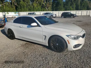 2014 BMW 4 Series 428i with VIN WBA3V7C58EP770621, listed as a Copart auction lot 72021844 with 61,475 mi miles and Salvage Title. Bid and sale history available at DreamBid. Image 4.