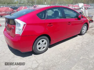 2011 Toyota Prius I with VIN JTDKN3DU6B5337481, listed as a IAAI auction lot 42143060 with 207,394 mi miles. Bid and sale history available at carsss.com. Image 4.