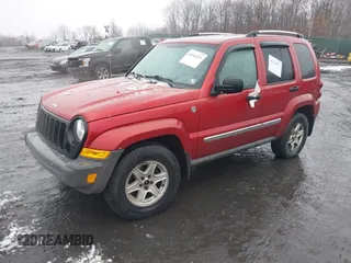 2007 Jeep Liberty Limited with VIN 1J4GL58K77W526197, listed as a IAAI auction lot 41564251 with 104,790 mi miles. Bid and sale history available at carsss.com. Image 2.