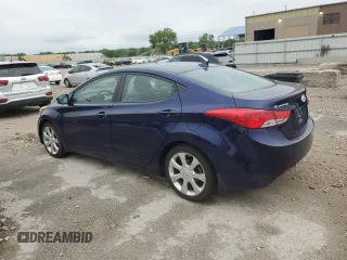 2012 Hyundai Elantra Limited z VIN 5NPDH4AE2CH127044, wystawiony jako Copart lot #57280115 z przebiegiem 84 283 mil mil oraz Szkoda całkowita • Salvage title. Historia ofert i sprzedaży dostępna na DreamBid. Obrazek 2.
