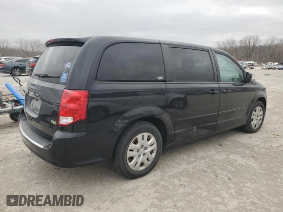 2017 Dodge Grand Caravan SE with VIN 2C4RDGBG3HR741842, listed as a Copart auction lot 49535695 with 211,169 mi miles and Clean Title. Bid and sale history available at DreamBid. Image 3.