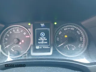 2017 Toyota Tacoma SR5 with VIN 3TMCZ5AN5HM074727, listed as a IAAI auction lot 41976419 with 102,600 mi miles. Bid and sale history available at carsss.com. Image 7.