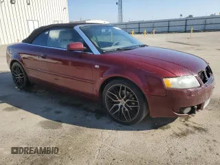 2005 Audi A4 1.8T with VIN WAUAC48H45K010925, listed as a Copart auction lot 42209355 with 124,129 mi miles and Salvage Title. Bid and sale history available at carsss.com. Image 4.