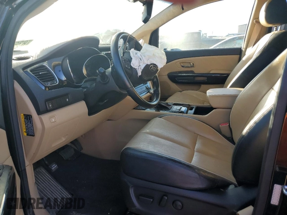 2018 Kia Sedona EX with VIN KNDMC5C12J6373128, listed as a Copart auction lot 83603524 with 64,711 mi miles and Salvage Title. Bid and sale history available at carsss.com. Image 7.