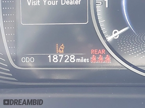 2022 Lexus UX with VIN JTHX3JBH0N2049742, listed as a IAAI auction lot 41917341 with 18,728 mi miles. Bid and sale history available at carsss.com. Image 15.