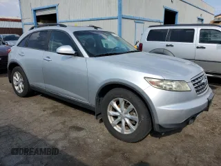 2006 Infiniti FX z VIN JNRAS08U06X105191, wystawiony jako Copart lot #70907784 z przebiegiem 169 050 mil mil oraz Szkody całkowita. Historia ofert i sprzedaży dostępna na DreamBid. Obrazek 4.