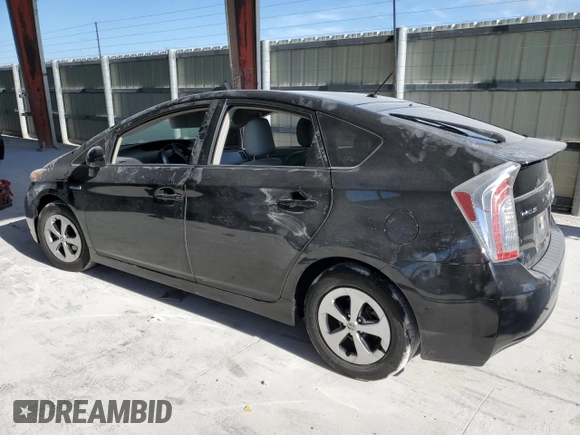 2015 Toyota Prius Four with VIN JTDKN3DU2F1979242, listed as a Copart auction lot 55240705 with Not Provided miles and Clean Title. Bid and sale history available at carsss.com. Image 2.