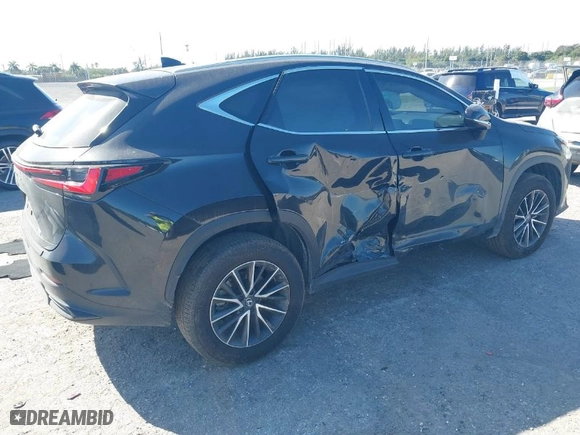 2024 Lexus NX with VIN 2T2ADCAZ0RC010937, listed as a IAAI auction lot 41479185 with 19996 miles. Bid and sale history available at carsss.com. Image 4.